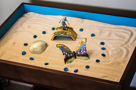 Sand Tray Therapy at Resilience Integrative Counseling